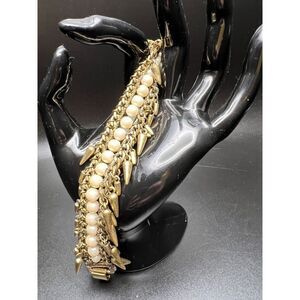 Pearl and Cone Bracelet